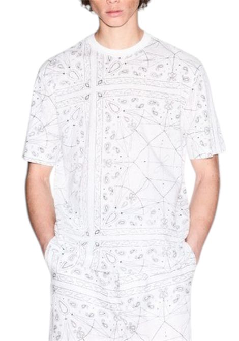 Regular fit T-shirt with kaleidoscope pattern ARMANI EXCHANGE | T-shirt | XM000785 AF10356F0053